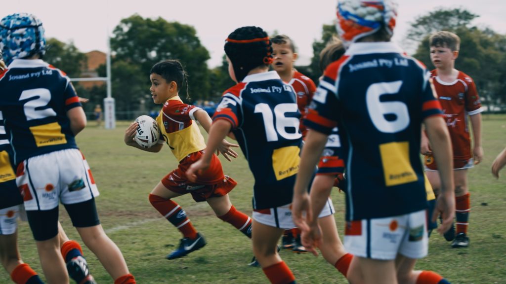 Peachy Senior Colourist Angela Cerasi's grade of kids playing rugby for the Stan Original TV series "Dawn of the Dolphins"