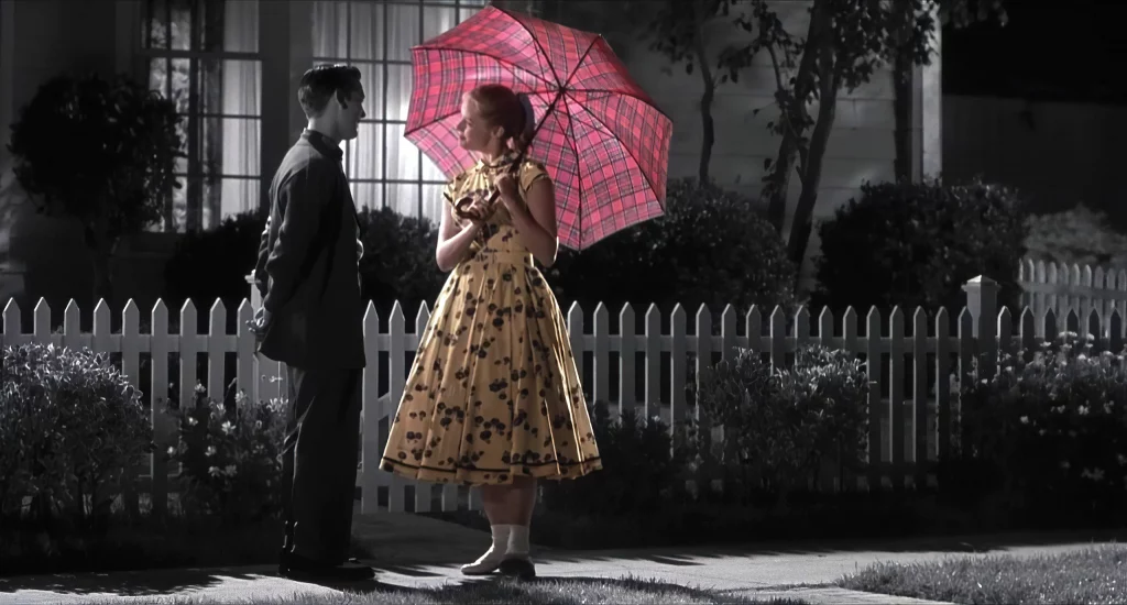 Image from the 1998 film Pleasantville, directed by Gary Ross