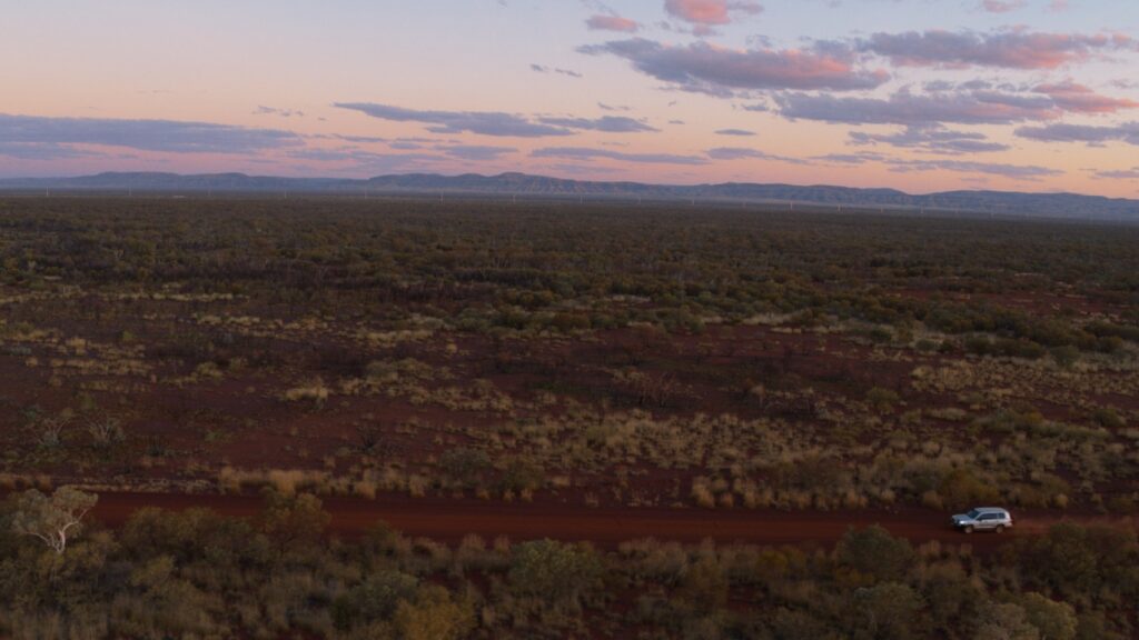 Australian Documentary Colour Grade image of Yurlu | Country, graded by Senior Colourist Angela Cerasi, image of Wittenoom, W.A.