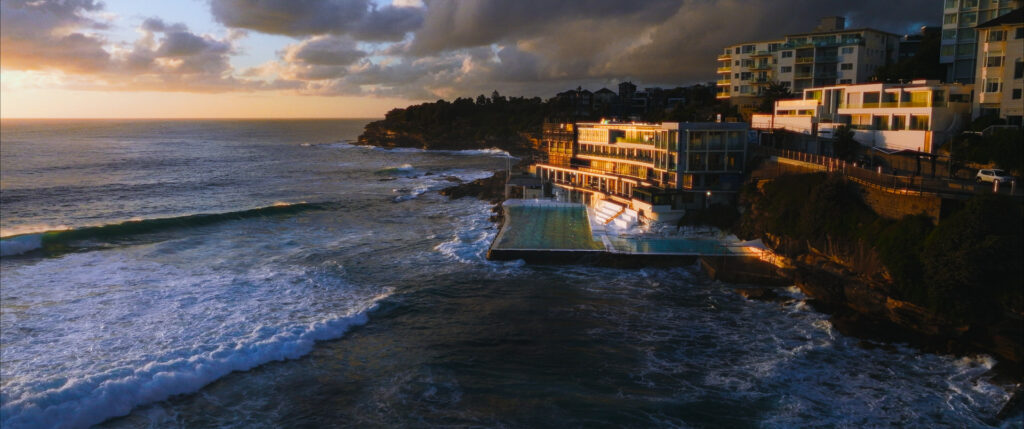The Bondi Icebergs pool, image graded by Angela Cerasi